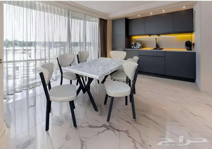 طاولات طعام 6 كراسي متوفر كمية عرض خاص 4