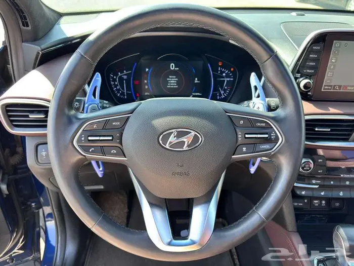 هونداي سنتافي ديزل 2019 بطاقة جمركية وان مليون استيراد 19