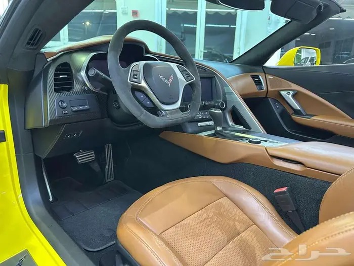 كورفيت C7 قراند سبورت 2018 مالك اول بحالة الوكالة مخزن 89