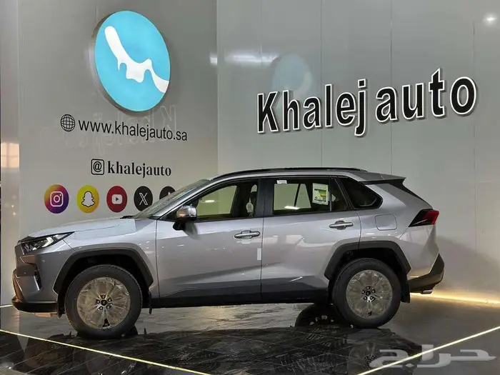 تويوتا راف فور XLE نص فل 2025 جميع الالوان كاش واقساط 2