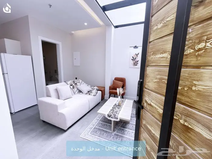 شقه في حي العارض 1 غرف نوم 2