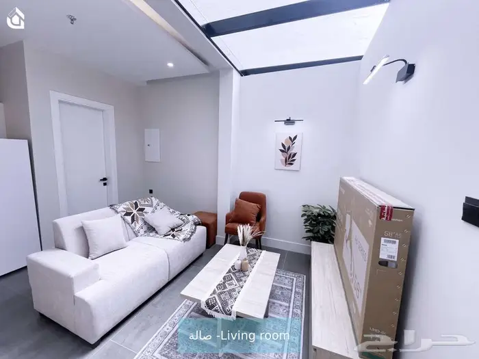 شقه في حي العارض 1 غرف نوم 3