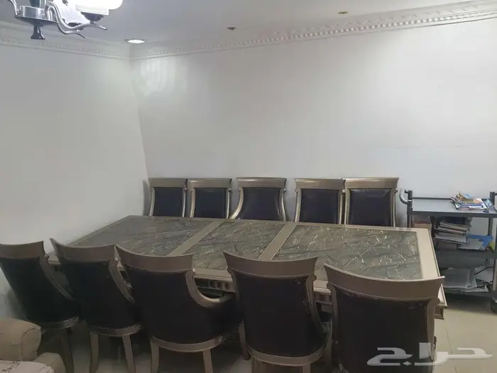 طاولة طعام سفرة 12 كرسي 0