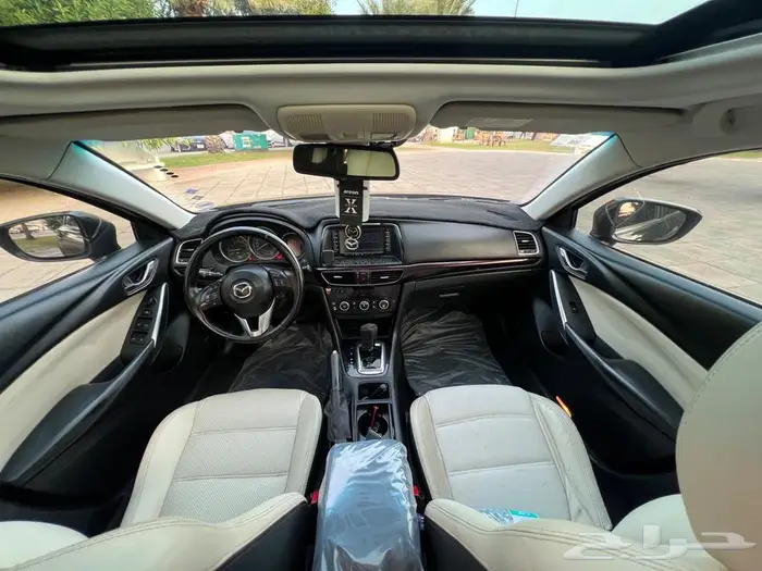 للبيع مازدا 6 بحالة ممتازه 6