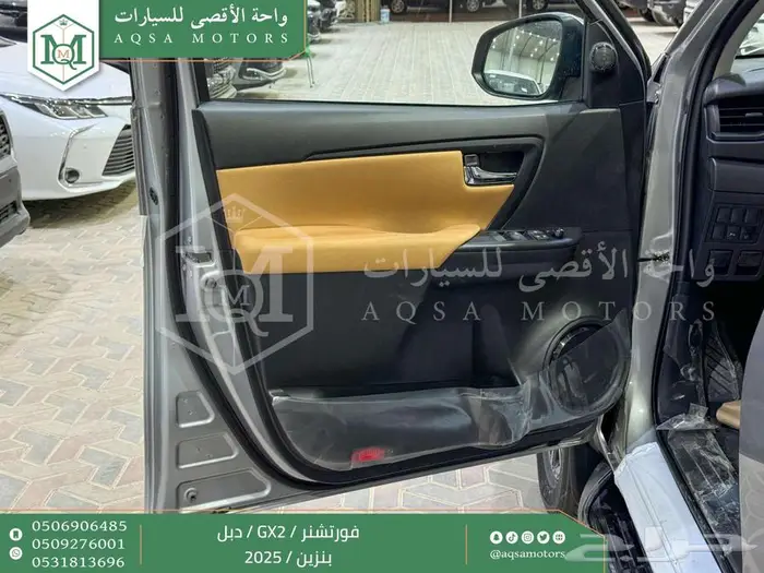 تويوتا فورتشنر دبل 4 سلندر فضي بنزين 2025 اقل سعر كاش وبنوك 18