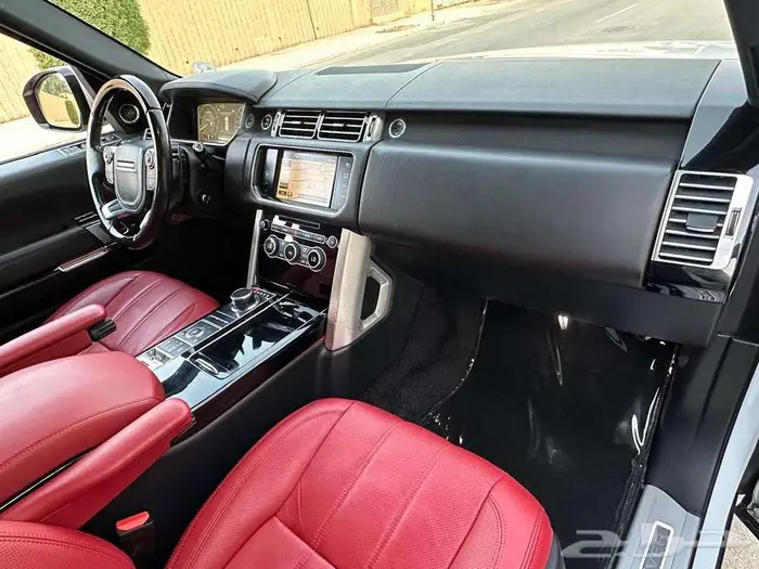 رنج روفر فوج لؤلؤي 2014 فوج سوبرتشارج نظيف جدا بحالة ممتازة 32