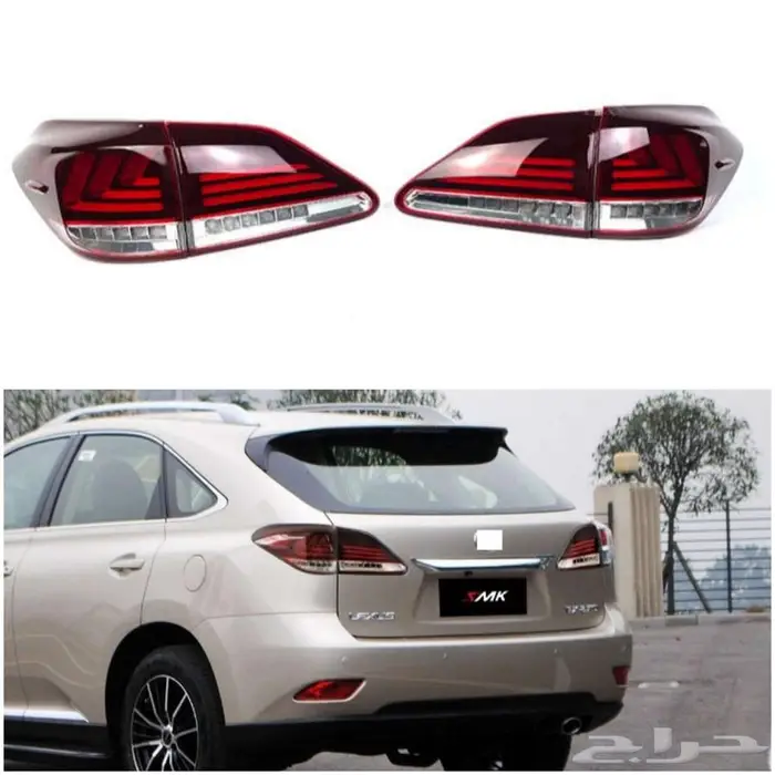 اسطبات خلفية ليد الشكل الجديد لكزس LEXUS RX 2010 5