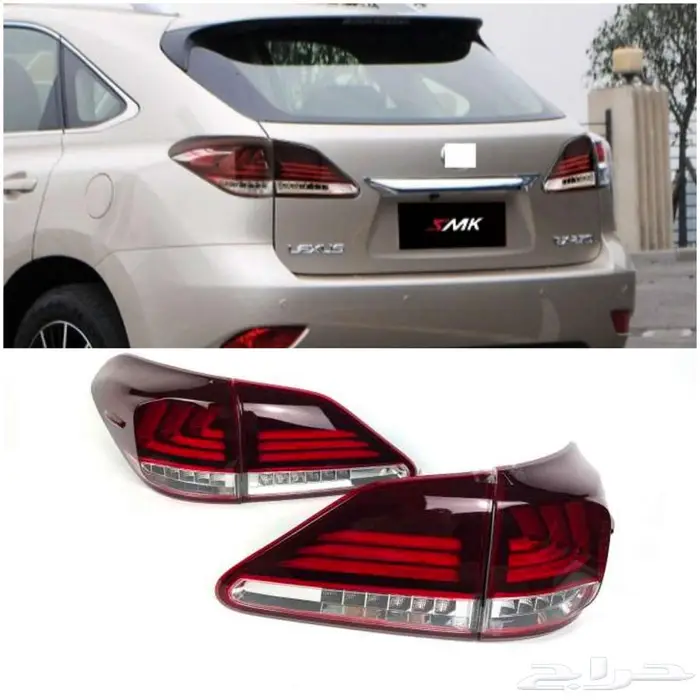 اسطبات خلفية ليد الشكل الجديد لكزس LEXUS RX 2010 2