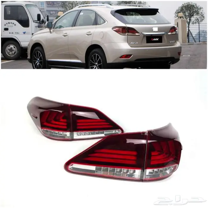 اسطبات خلفية ليد الشكل الجديد لكزس LEXUS RX 2010 4