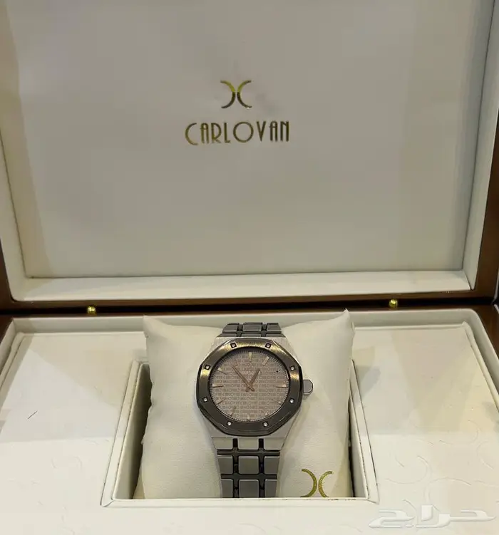 ساعة رجالية الماس ماركة كارلوفان K1627K1 من الدهام 0