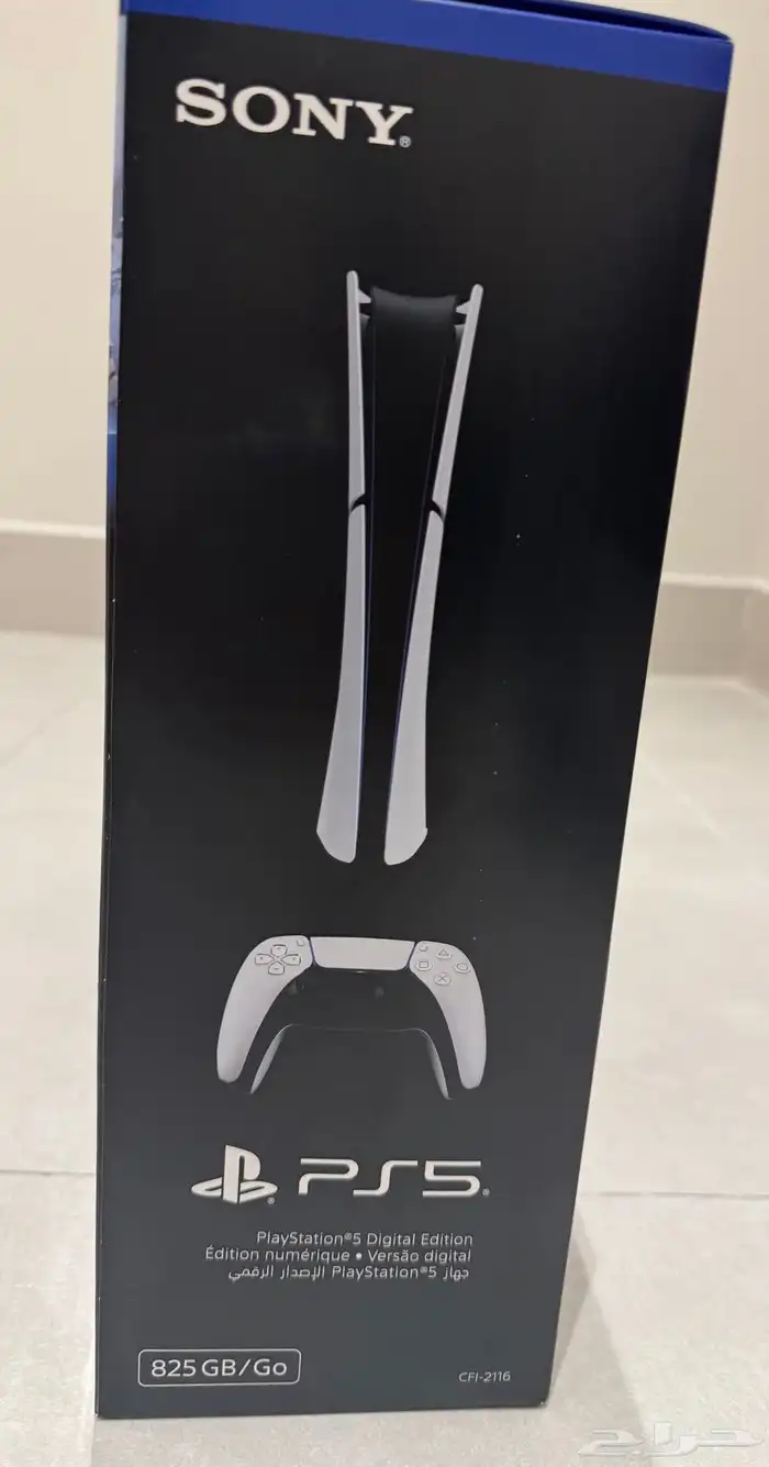 جهاز بلايستيشن فايف جديد لم يستخدم وكرتونه لم يفك ps5 2