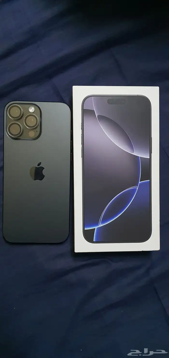 جوال أيفون 16 برو ماكس 256 اسود تيتانيوم 2