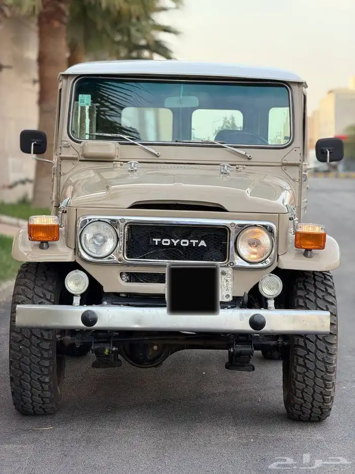 جيب تويوتا مقفص موديل 1981 مجدد شرط للبيع 7