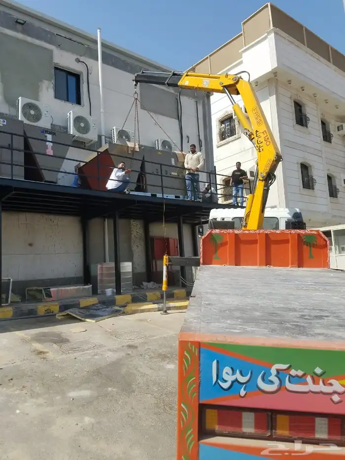 للايجار. ونش سطحه كرين رافعات دينا ونش باسكت 1