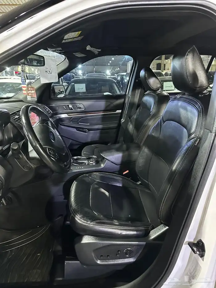 فورد اكسبلور ابيض 2019 بنزين وارد كوريا 6