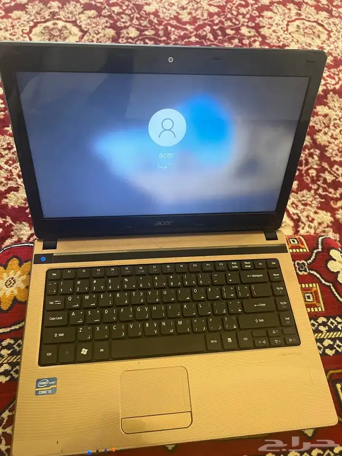 للبيع لأب توب ايسر مستعمل الخرج 0