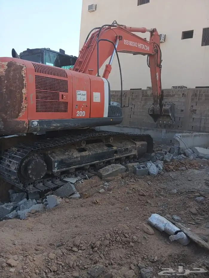 بوكلين هدم مباني 0