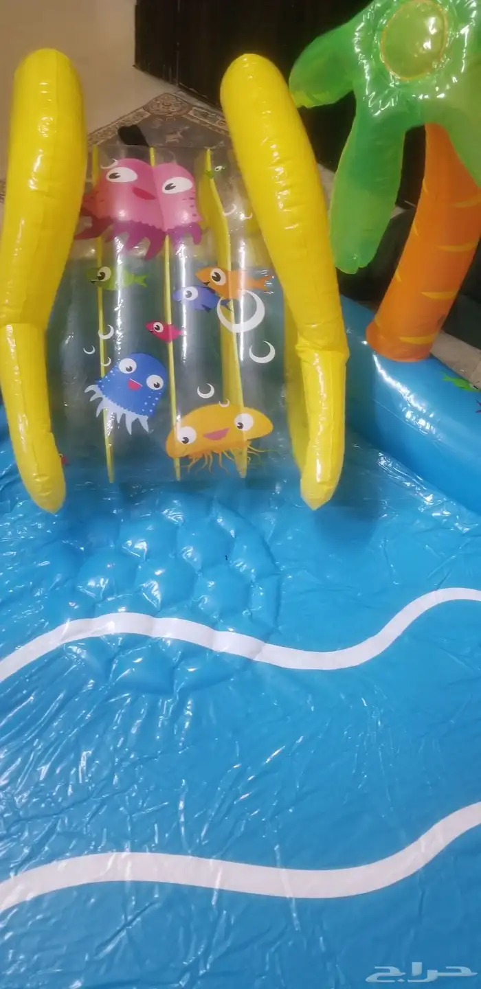 مسبح اطفال مع العاب 4