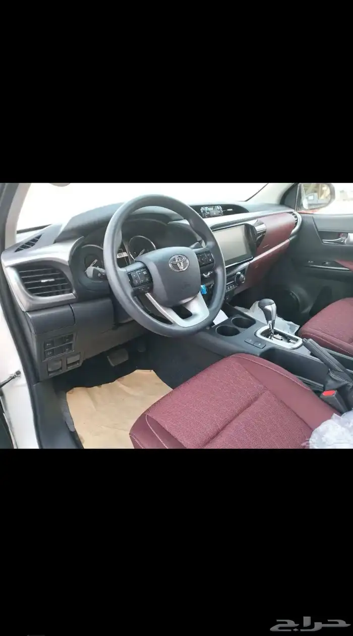 هايلوكس فل كامل بنزين تماتيك بصمه دبل 2025 بطاقه جمركية 2