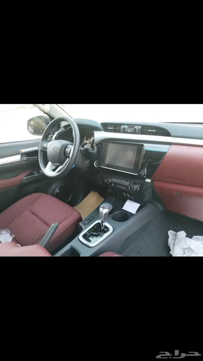 هايلوكس فل كامل بنزين تماتيك بصمه دبل 2025 بطاقه جمركية 3