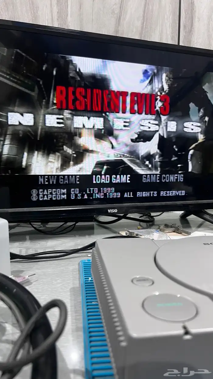 بلايستيشن 1 معدل ببيكوستيشن مع مدخل HD 73