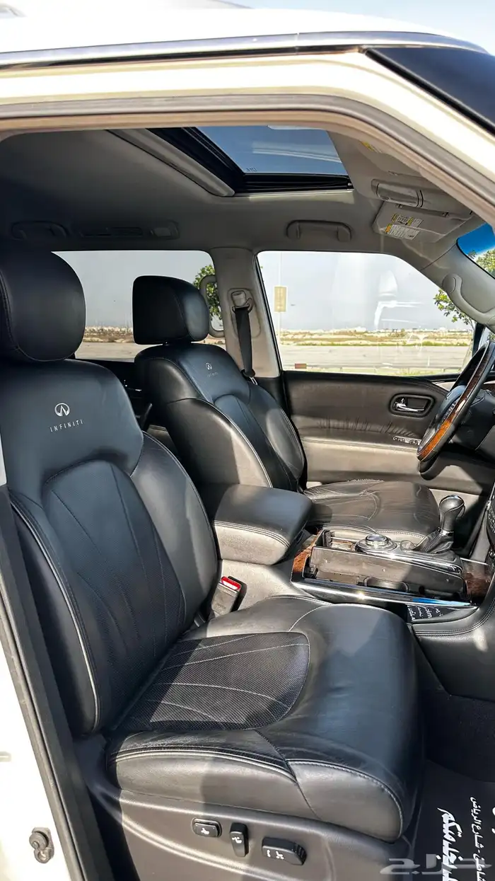 إنفينيتي QX80 موديل 2014 - فل كامل - 8 سلندر 4