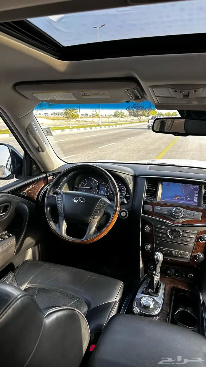 إنفينيتي QX80 موديل 2014 - فل كامل - 8 سلندر 15