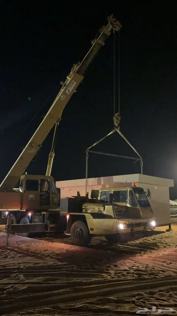 كرين رافعه ونش غرفه نقل الحفنه حفر العتك 1
