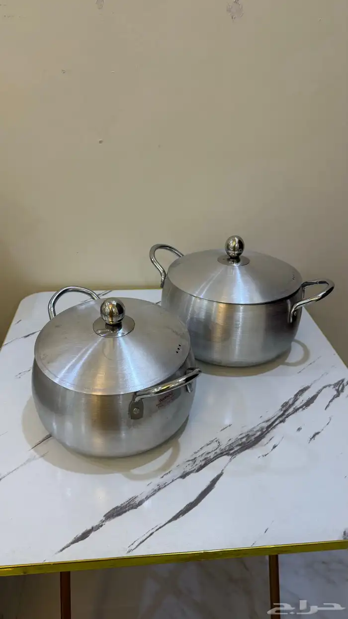 طقم قدور ألمينيوم هندي فاخره 0