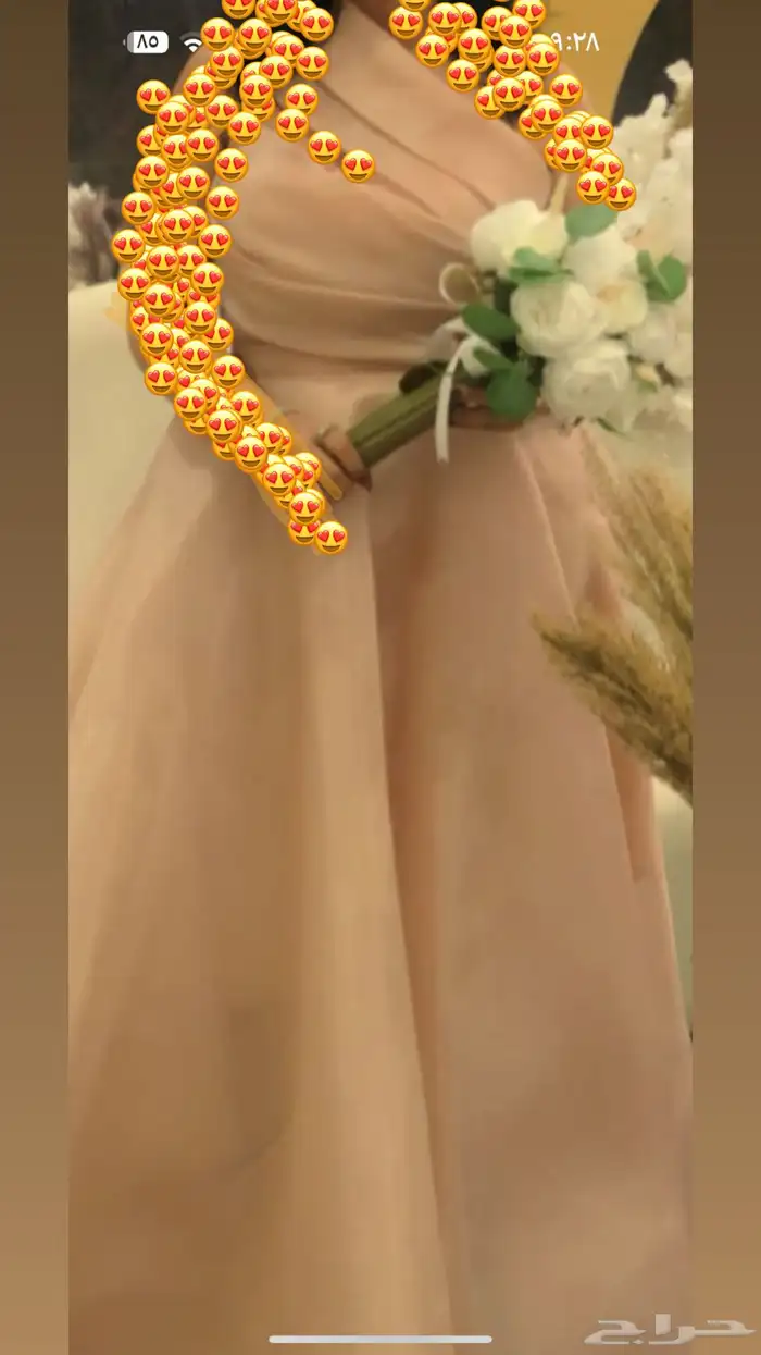 فستان شبكه جديد استخدام يوم واحد السعر 1000 ريال فيه 300 1