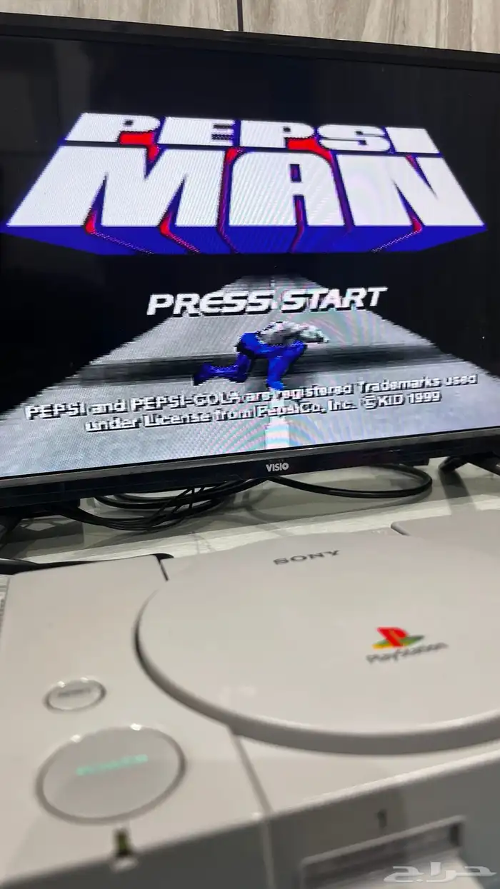 بلايستيشن 1 معدل ببيكوستيشن مع مدخل HD 58
