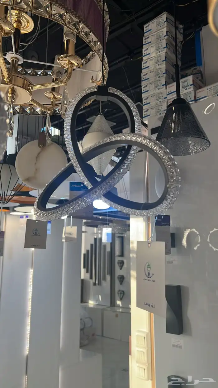 نجف ثريات اباليك 61