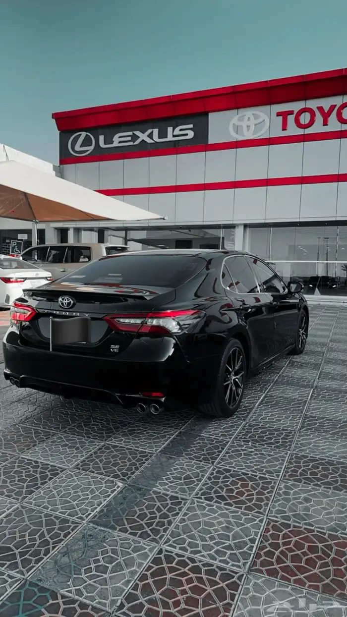 كامري 2021 سبورت اسود 4