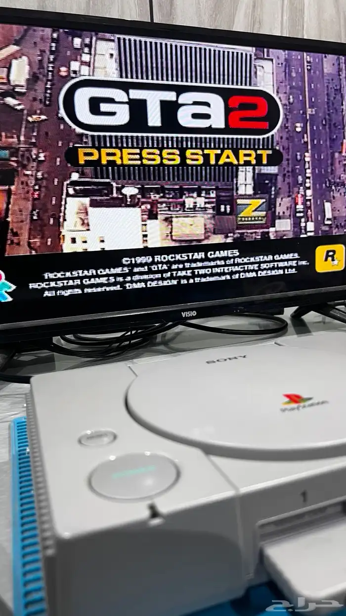 بلايستيشن 1 معدل ببيكوستيشن مع مدخل HD 59