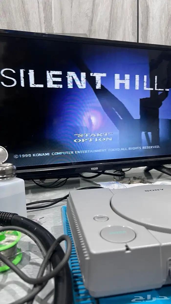 بلايستيشن 1 معدل ببيكوستيشن مع مدخل HD 75