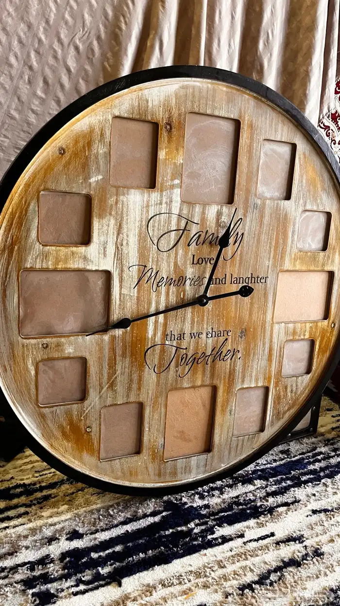 ساعة ساعه كبيره جداريه 0