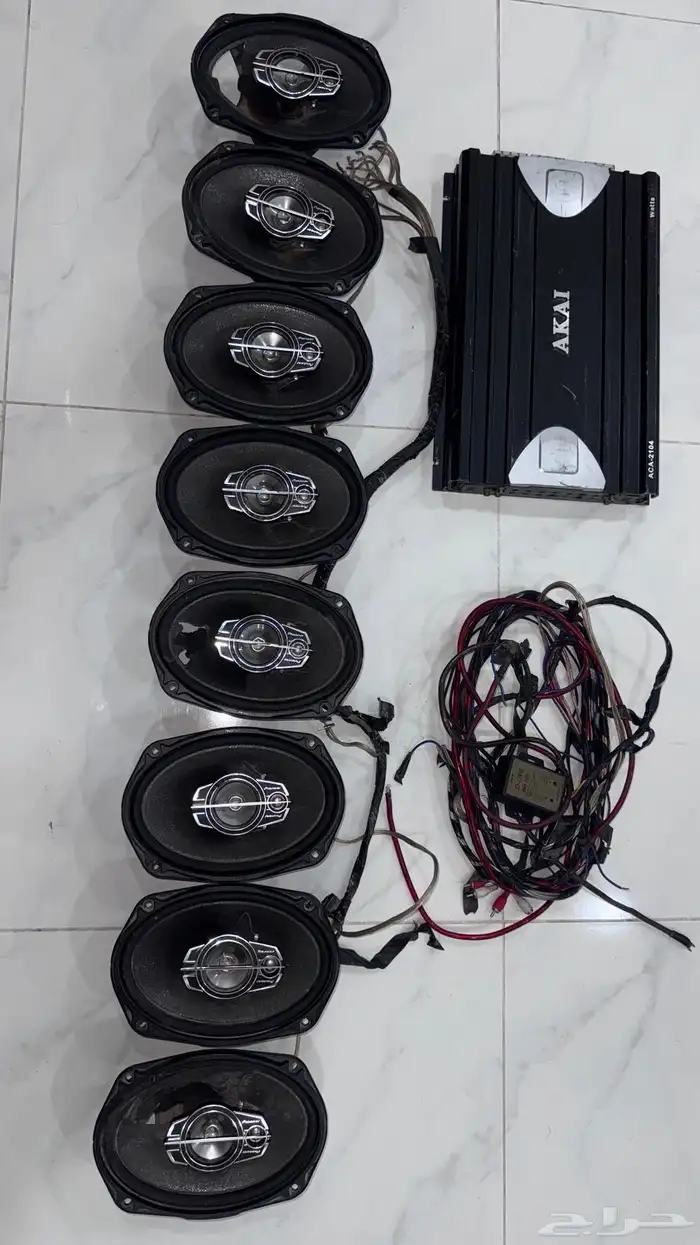 سماعات بايونير مضخم اكاير سستم كامل 0