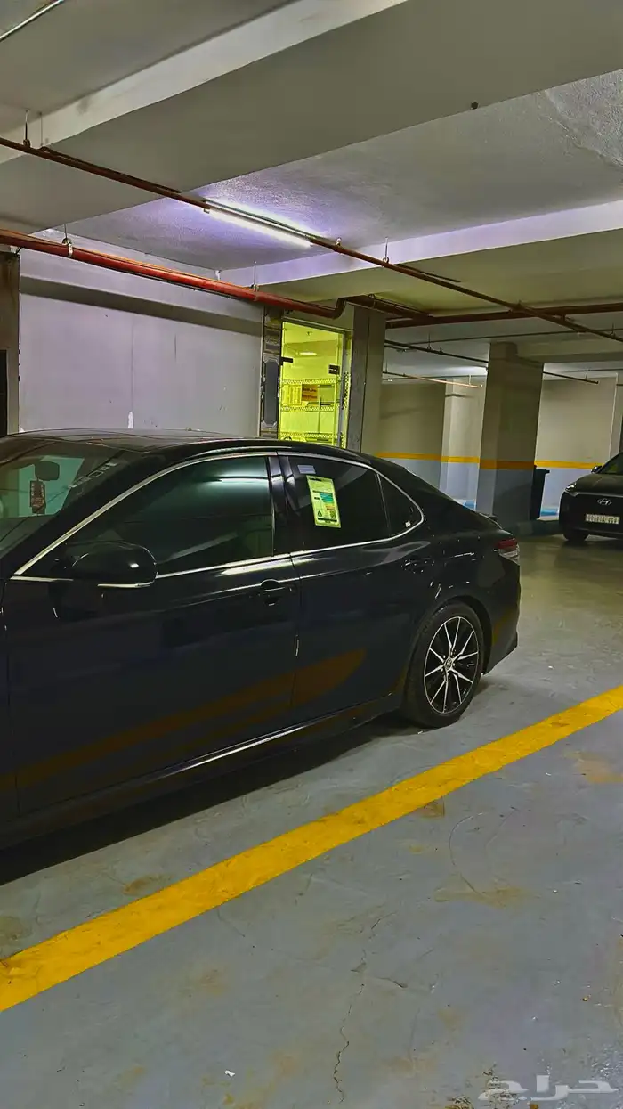 كامري 2021 سبورت اسود 5