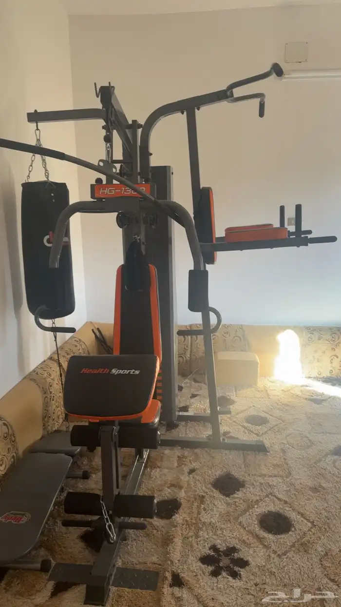 جهاز تمرين منزلي جديد لم يستخدم الا اسبوع 0