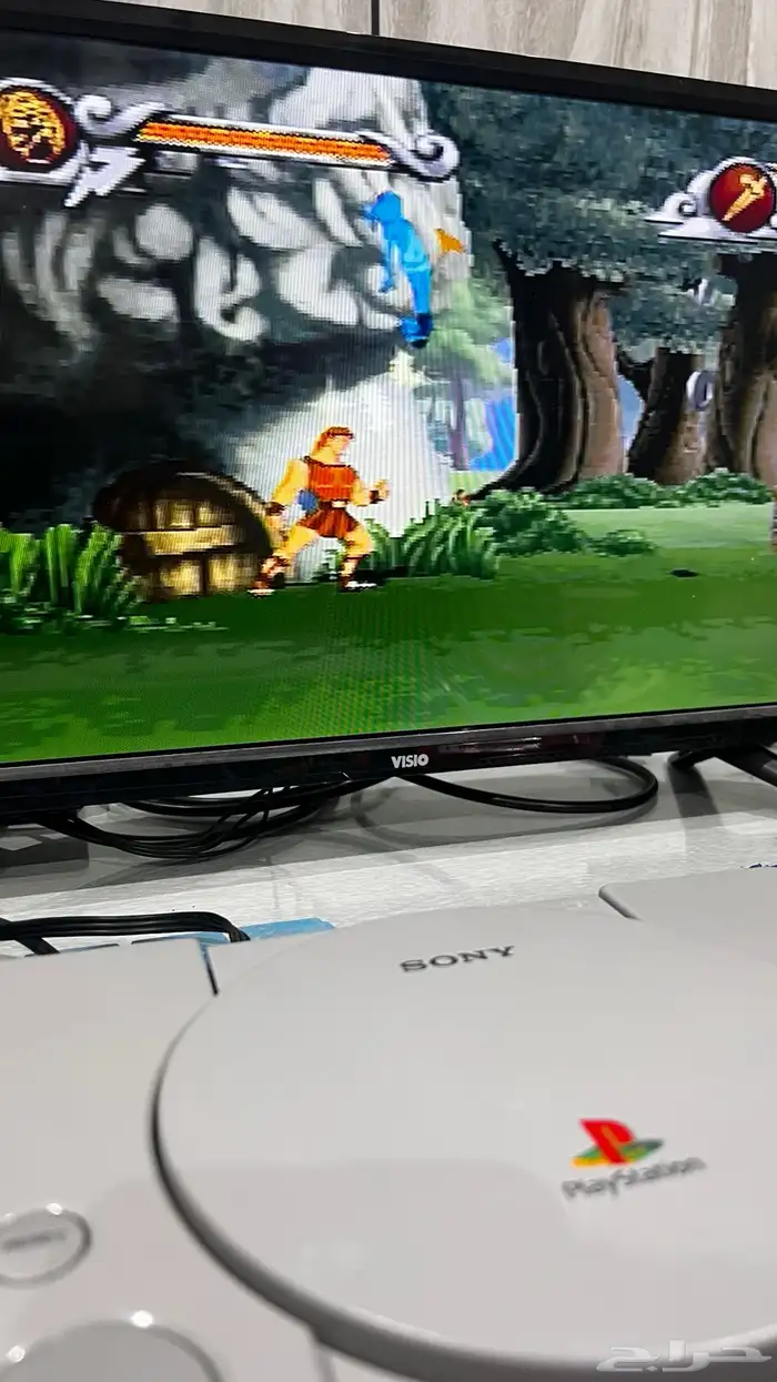 بلايستيشن 1 معدل ببيكوستيشن مع مدخل HD 34