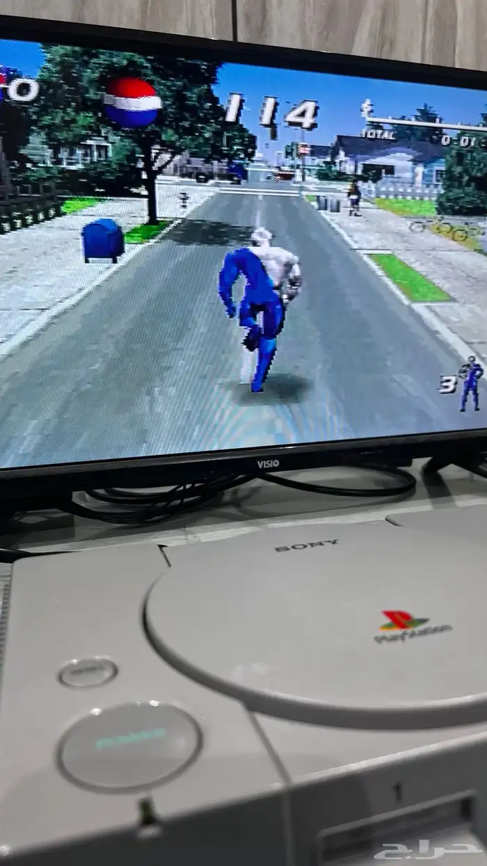 بلايستيشن 1 معدل ببيكوستيشن مع مدخل HD 57