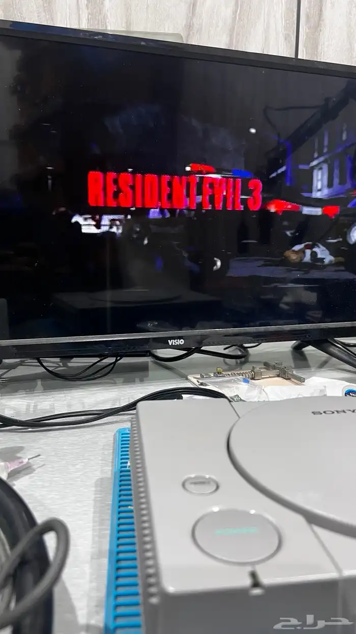 بلايستيشن 1 معدل ببيكوستيشن مع مدخل HD 71