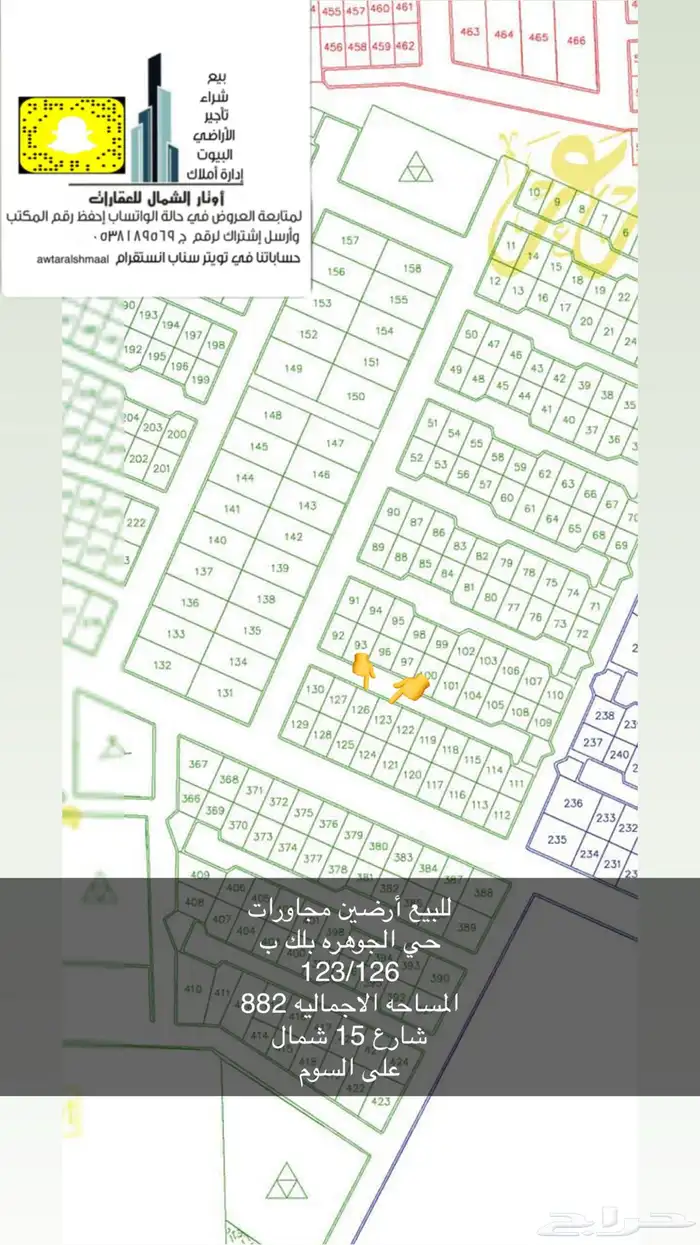 للبيع أراضي 12