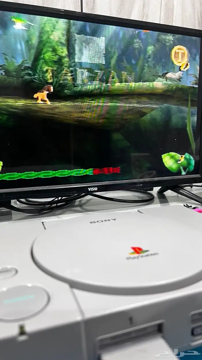 بلايستيشن 1 معدل ببيكوستيشن مع مدخل HD 37