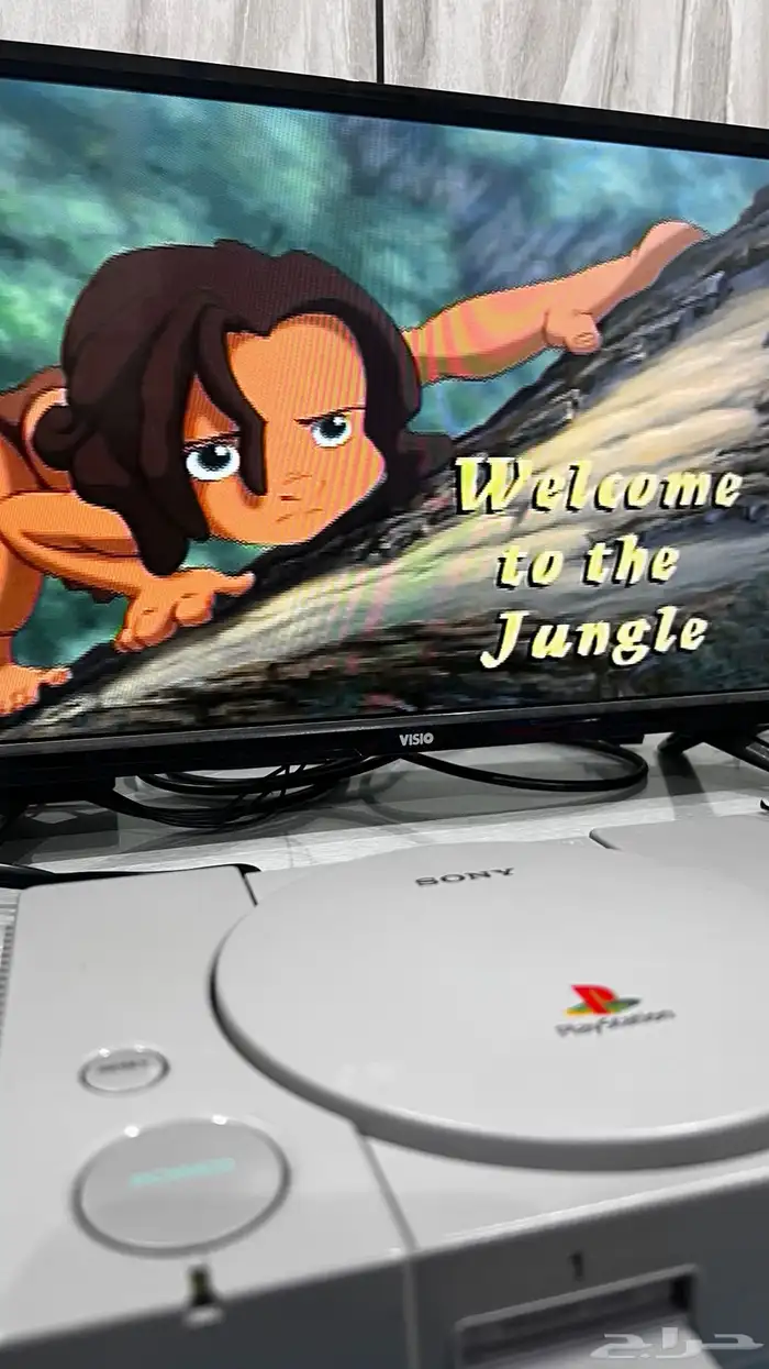 بلايستيشن 1 معدل ببيكوستيشن مع مدخل HD 32