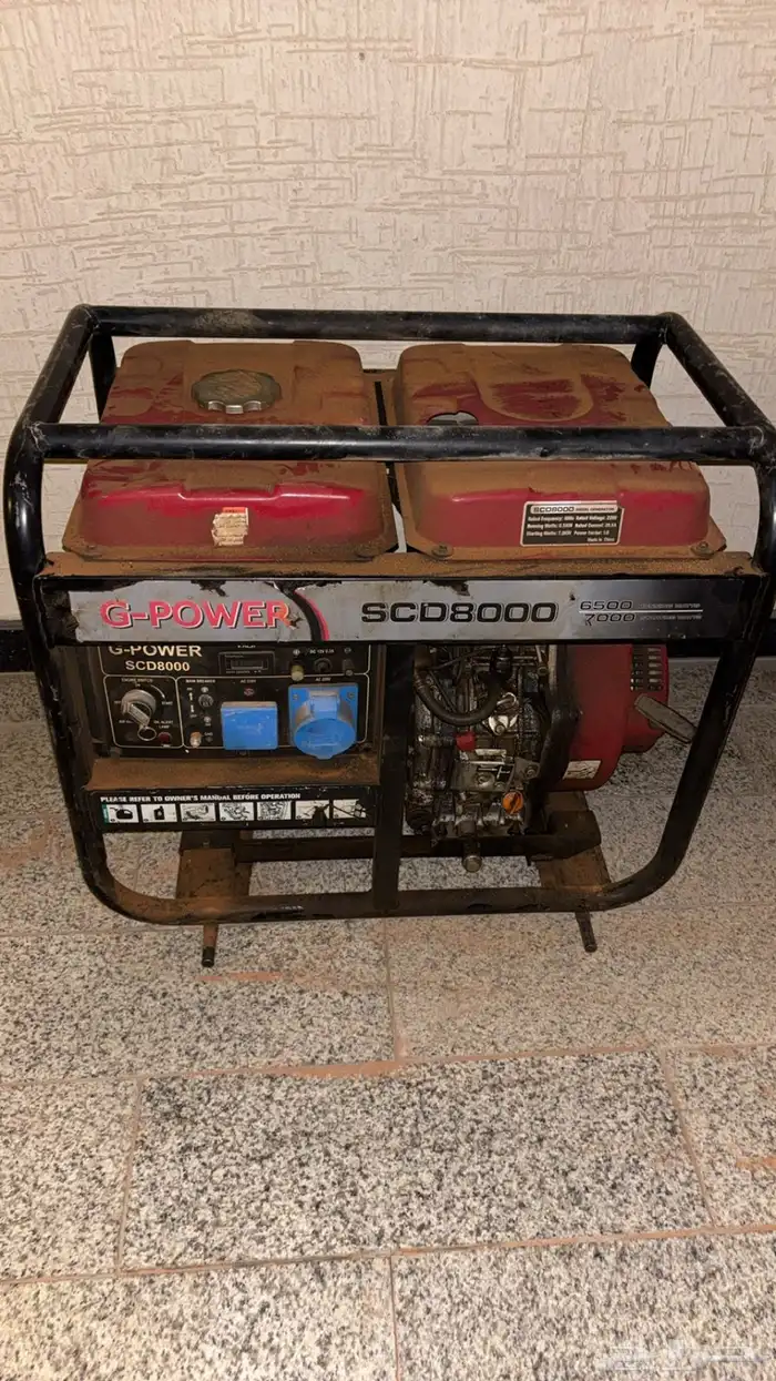 للبيع مكينة 8000 ديزل وخيام نظيفه استخدام موسم واحد 0