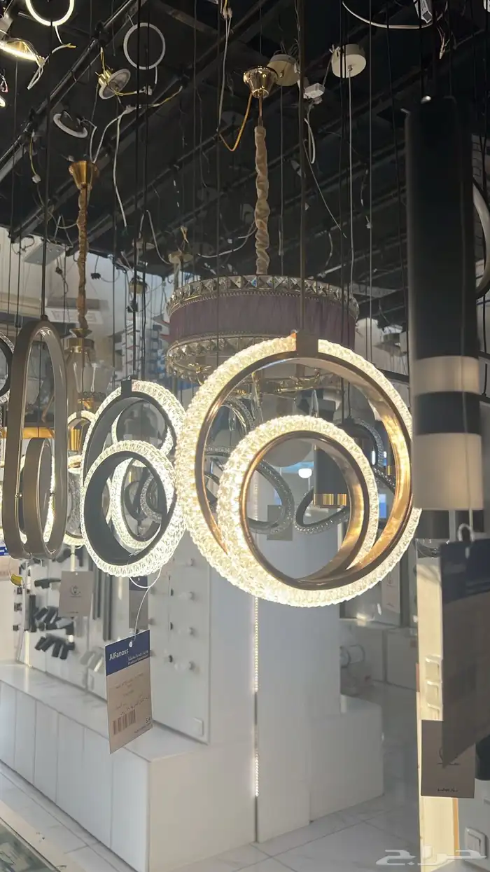 نجف ثريات اباليك 65