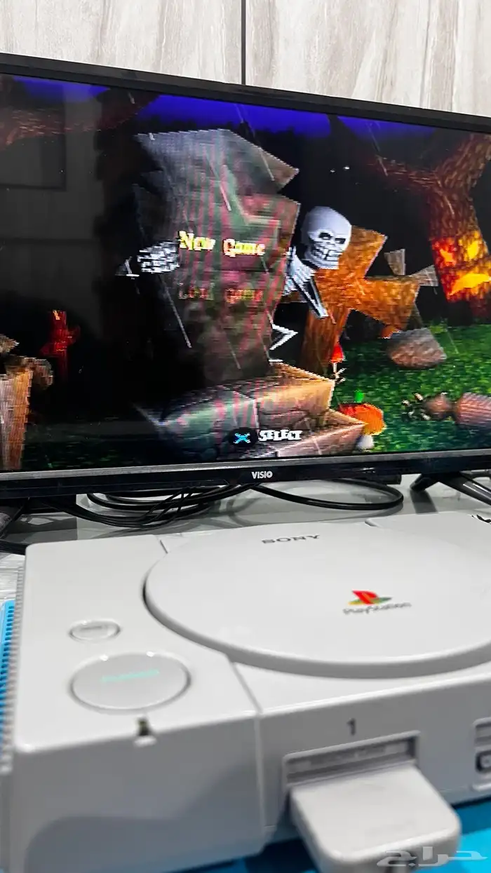 بلايستيشن 1 معدل ببيكوستيشن مع مدخل HD 66