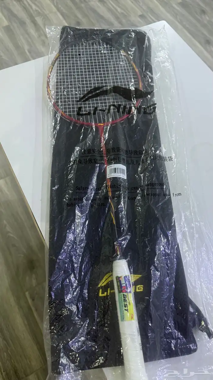 مضرب تنس ريشة جديد 0