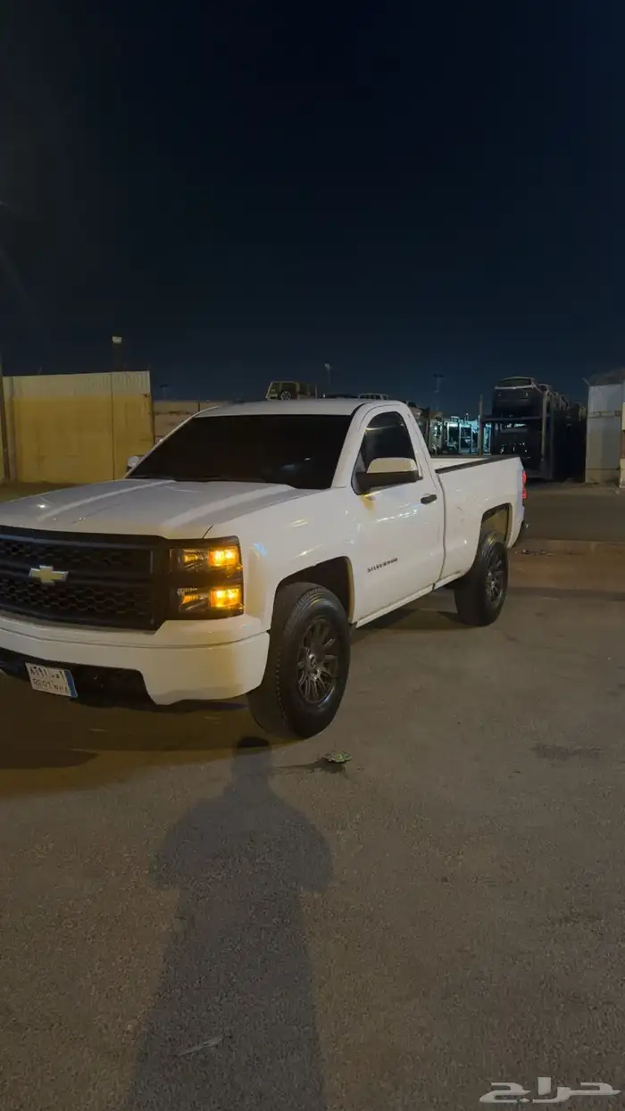 سلفرادو بدون دبل مكينه قير بدي شاص شرط ممشى 172الف 1